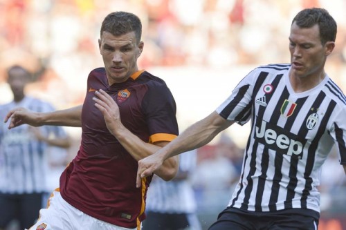 roma-juventus- dzeko lichtsteiner