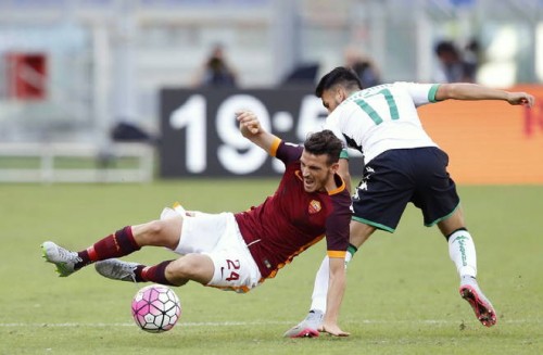 1roma-sassuolo-florenzi sansone'0