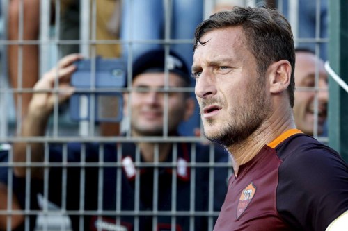 frosinone-roma-totti