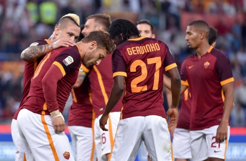 roma-carpi-totti nainggolan gervinho infortunio