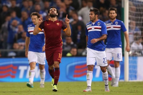 roma-sampdoria-salah gol
