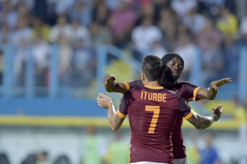 frosinone-roma-iturbe gervinho
