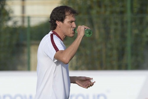 garcia allenamento trigoria