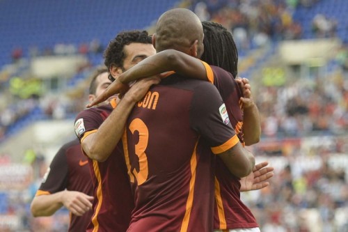 roma-carpi-gervinho maicon salah gol