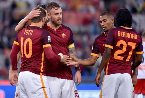 roma-carpi-totti derossi vainqueur
