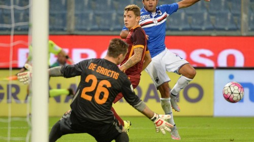 roma-sampdoria-desanctis eder digne