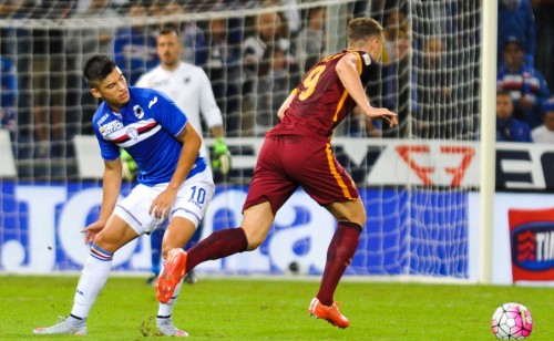 roma-sampdoria-dzeko correa