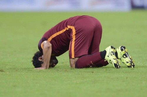 roma-sampdoria-salah gol esultanza98