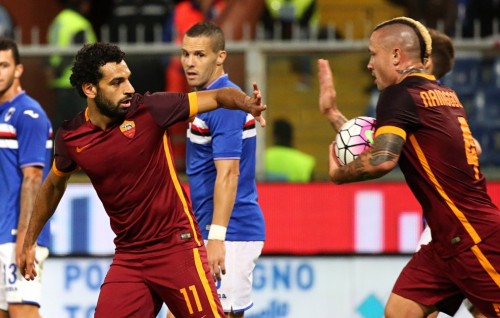 roma-sampdoria-salah nainggolan gol