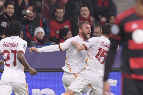 1bayer-roma-derossi pjanic gervinho gol esultanza