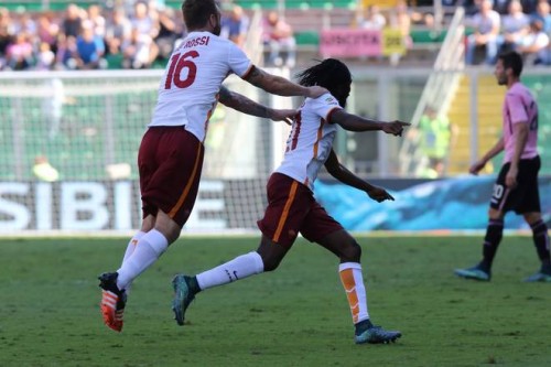 1palermo-roma-gervinho derossi gol esultanza0
