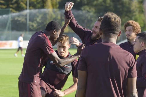 allenamento roma derossi sadiq