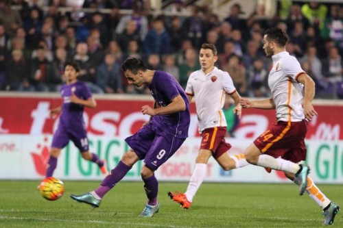 fiorentina-roma-kalinic manolas