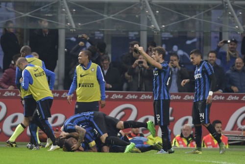 inter-roma-medel gol ljajic