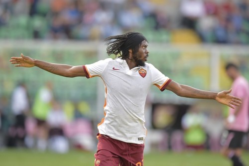 palermo-roma-gervinho gol esultanza