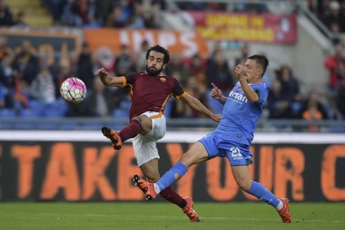 roma-empoli-salah mario rui