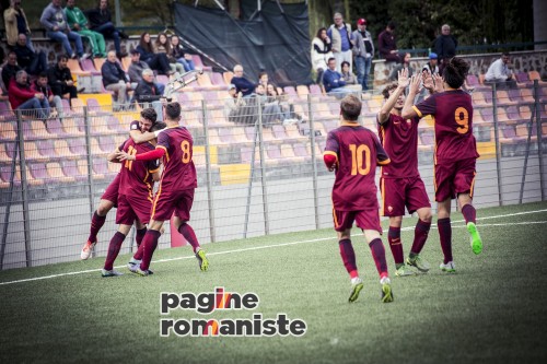 roma-primavera- tumminello gol esultanza