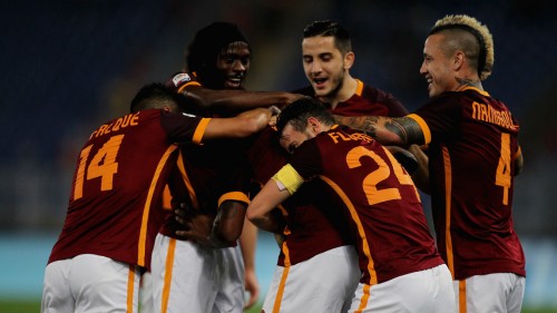 roma-udinese-maicon iago falque gervinho manolas florenzi nainggolan gol esultanza