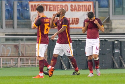 roma-udinese-maicon-pjanic-iago-falque-gol-esultanza-zittisce