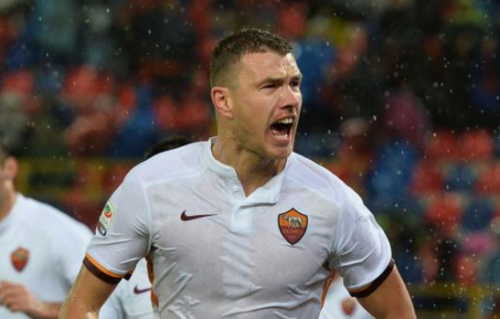 01-bologna-roma-dzeko gol esultanza