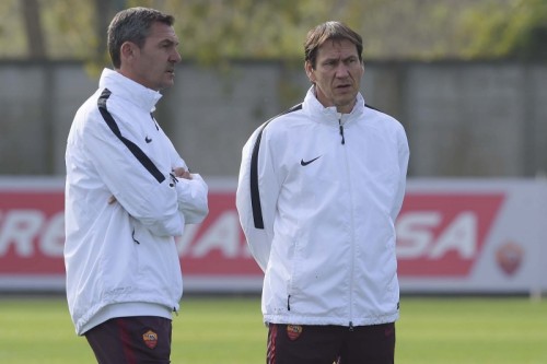 allenamento roma garcia fichaux