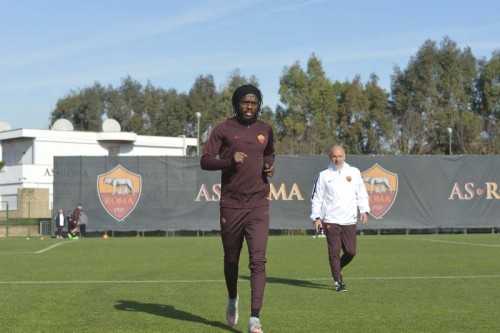 allenamento roma-gervinho