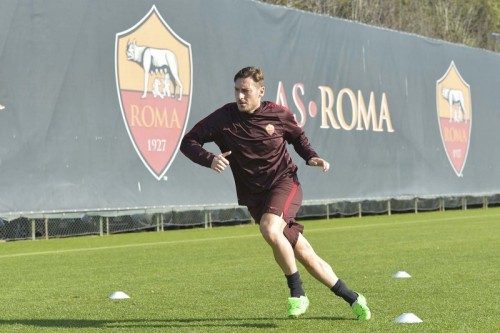 allenamento roma-totti000