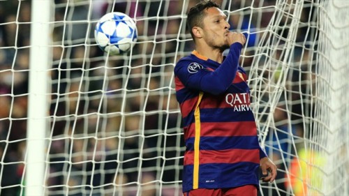 barcellona-roma-adriano gol esultanza32