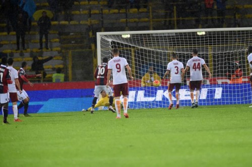 bologna-roma-masina gol