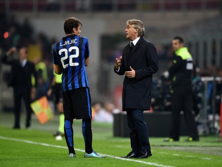 inter-roma-ljajic mancini