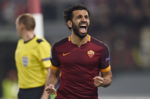 roma-bayer-salah gol esultanza23035