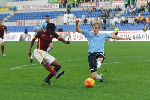 roma-lazio-gervinho tiro gol basta