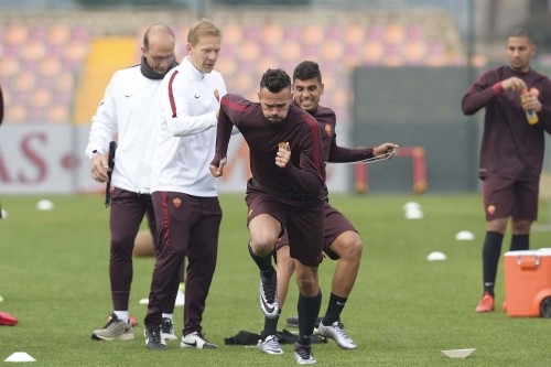 allenamento-roma-castan norman