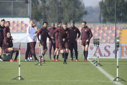 allenamento-roma-dzeko