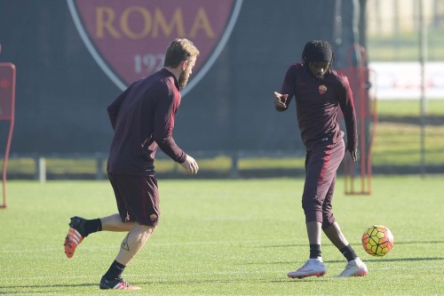 allenamento-roma-gervinho derossi