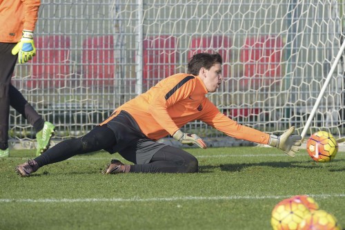 allenamento roma-szczesny