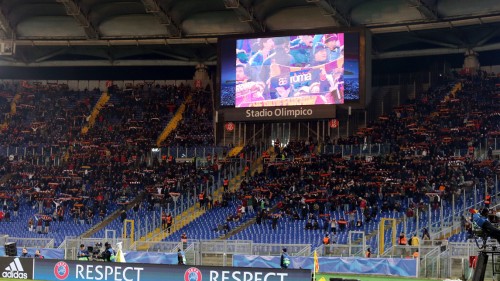 roma-bate borisov-curva sud