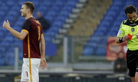 roma-genoa-dzeko-gervasoni-espulsione.