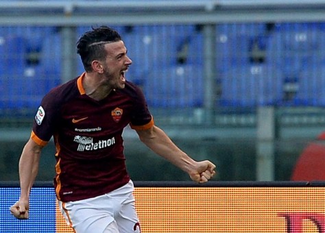 roma-genoa-florenzi gol esultanza89