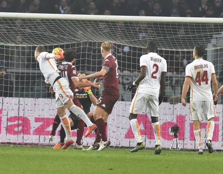 torino-roma-dzeko rudiger manolas