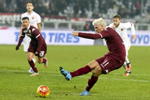 torino-roma-maxi lopez rigore'