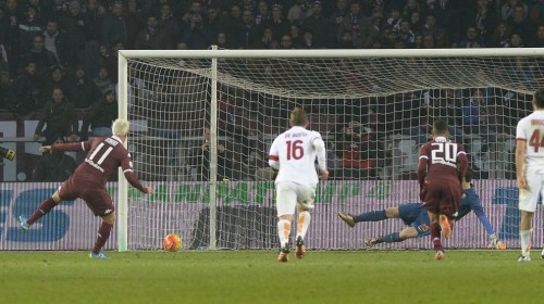 torino-roma-maxi lopez rigore