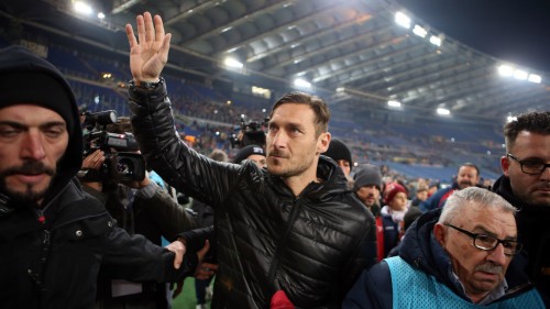 voi siete leggenda - totti