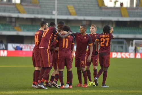 1chievo-roma-florenzi sadiq gervinho salah digne vainquer florenzi gol esultanza