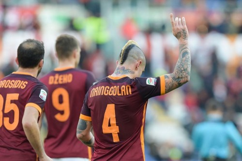 9roma-verona-nainggolan gol esultanza