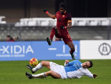 chievo-roma-gervinho dainelli