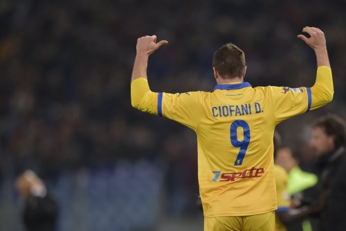 roma-frosinone_daniel ciofani gol esultanza