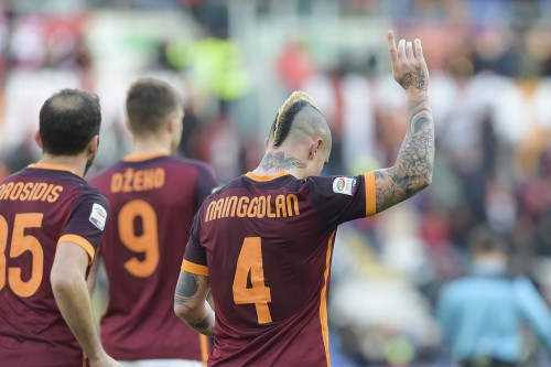 roma-verona-nainggolan torosidis gol esultanza