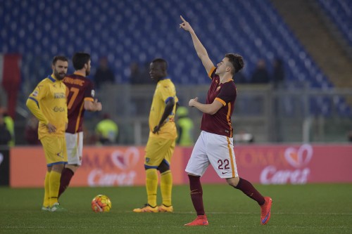 roma_frosinone-el shaarawy gol esultanza0