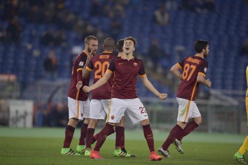 roma_frosinone-el shaarawy gol esultanza90